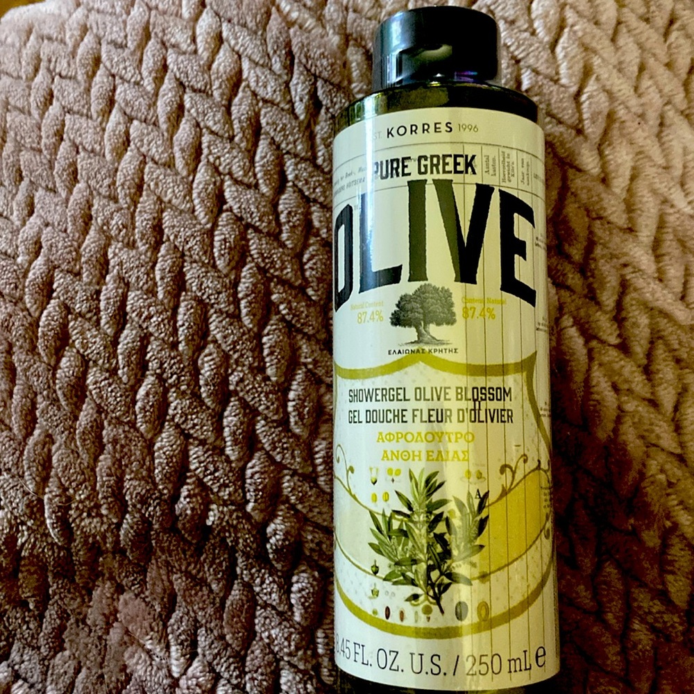 KORRES Olive Shower Gel, Olive Blossom, 8.45 fl. oz.